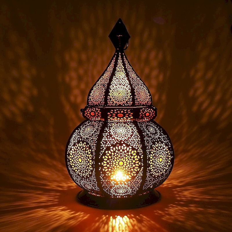 Handmade Moroccan Iron Lantern – Ref: 833